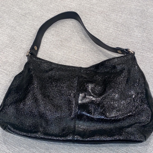 Elliot Luca black 100% leather shoulder bag - Picture 2 of 9